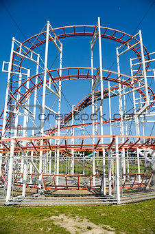 Roller coaster track
