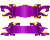 Violet ribbon collection