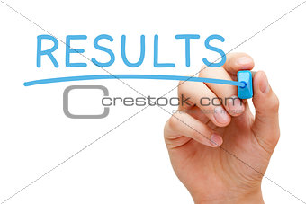 Results Blue Marker