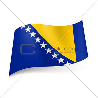 State flag of Bosnia and Herzegovina