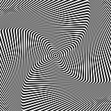 Illusion of rotation movement. Abstract op art background.
