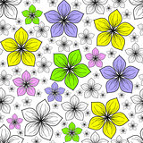 Floral summer pattern