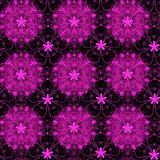 Fuschia floral pattern