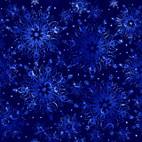 Glowing blue pattern