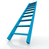 Blue ladder