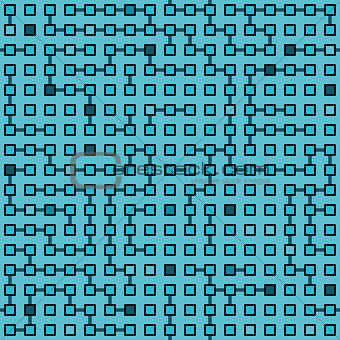 Maze of technology - vector texture