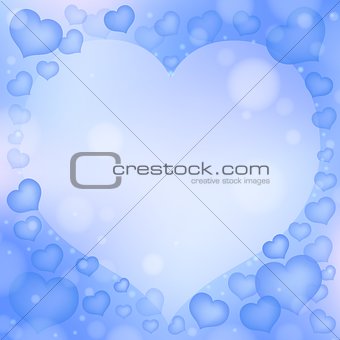 Abstract image with heart theme 3