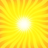 Sun Sunburst Pattern