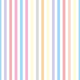 Seamless pastel colorful stripes vector background or pattern