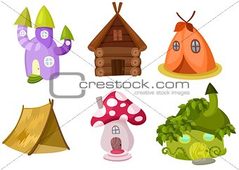 houses set
