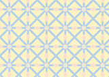 Asterisk, Circle and Triangle Pattern on Pastel Color