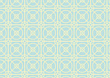Circle and Square Pattern on Pastel Color