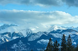 Winter mountain landscape (Slovakia, High Tatras).