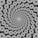 Design monochrome spiral movement background. Twirl lace texture