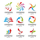 logo colored arrows