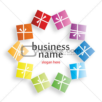logo with gifts