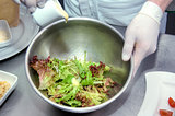 Preparation of salad