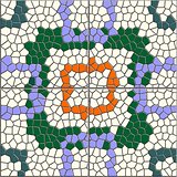 Multicolored Mosaic. Seamless Tileable Texture.