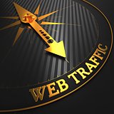 Web Traffic on Black and Golden Compass.
