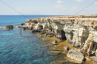 Sea Caves, Cyprus, Europe