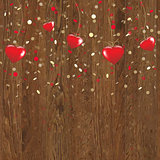 Valentines Wooden Panel