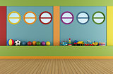 Colorful playroom