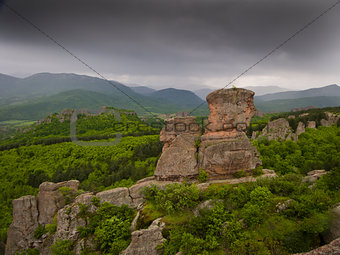 Bulgarian wonders - a beautiful view - phenomenon of Belogradchik rocks