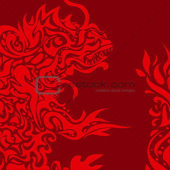 dragon background