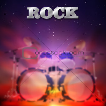 Abstract rock music background