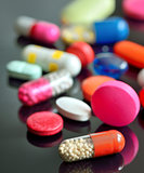 Colorful pills 