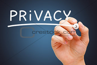 Privacy White Marker