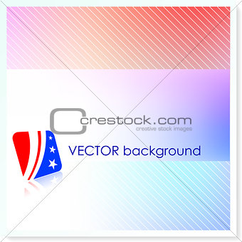 Patriotic American Vector Background