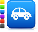 car icon on square internet button
