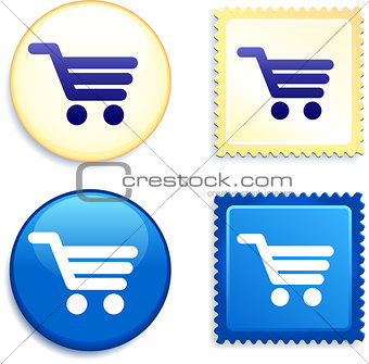 Cart Stamp and Button