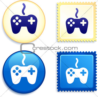Controller Stamp and Button