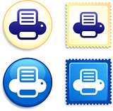 Printer on Stamp and Button