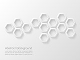 Abstract modern geometric background. Vector illustration.