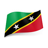 State flag of Saint Kitts and Nevis