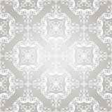 Vector seamless  vintage lacy  floral pattern