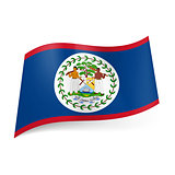 State flag of Belize