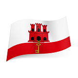State flag of Gibraltar