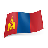 State flag of Mongolia