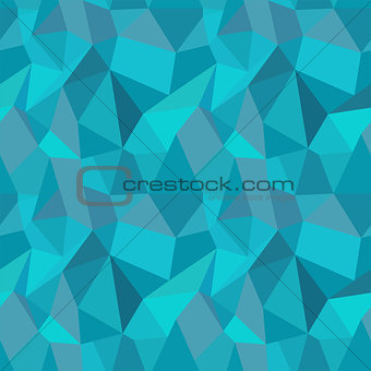 Seamless Geometric Polygonal Pattern, Background, Texture Vector. Illustrator Pattern Swatch is available. Fully editable