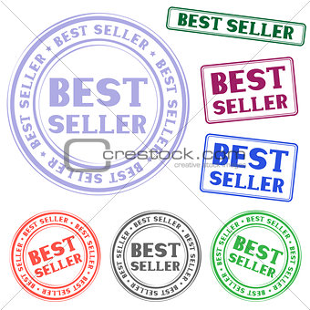 best seller stamp