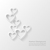 Abstract valentine day background. Vector illustration.