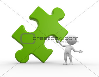 Green puzzle
