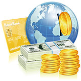 Global Financial Concept