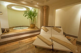 Private room in a luxury health spa