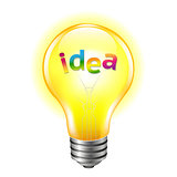 Bulb With Text Idea