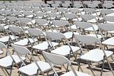 Array of White Chairs
